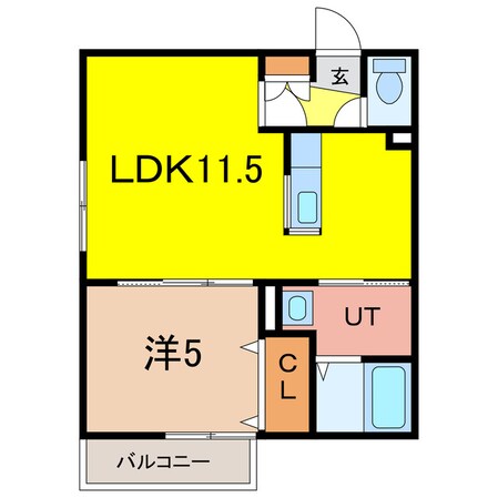 新築4-24MSの物件間取画像